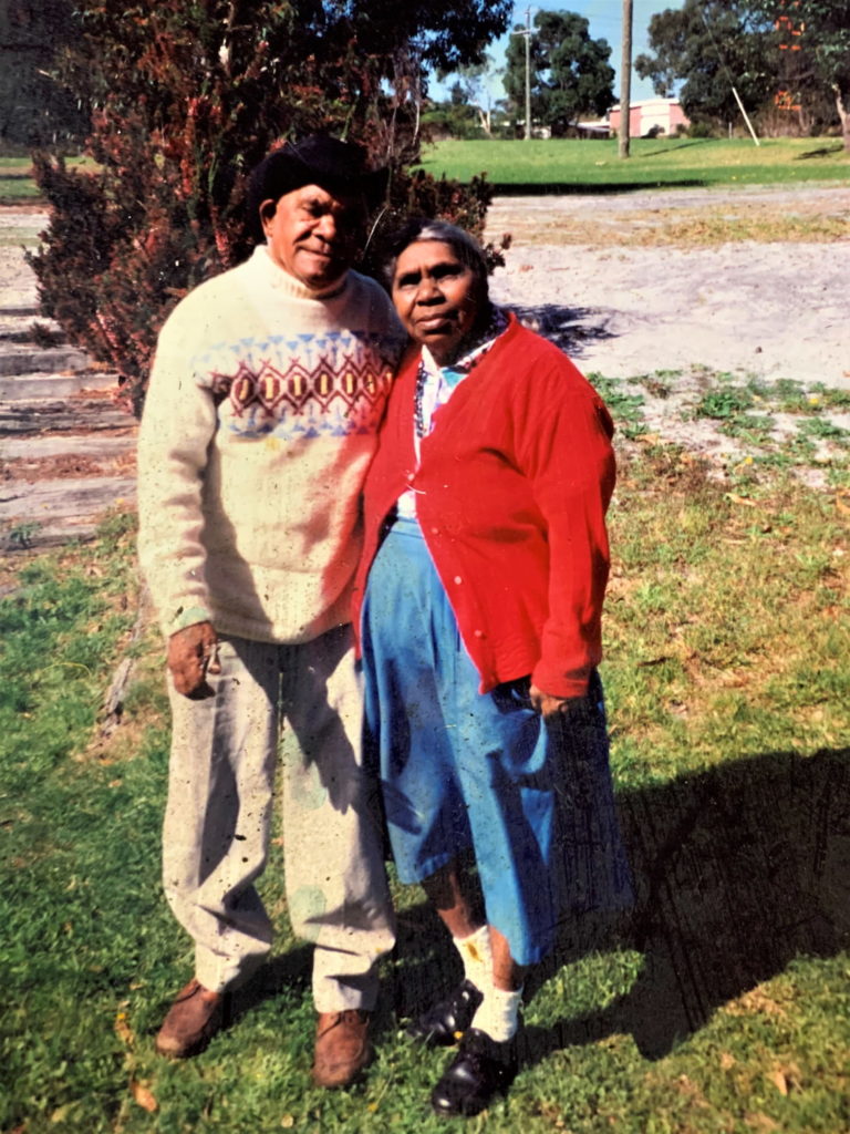 Image of Lynette’s father, Alf Knapp, with his sister, Bonnie Knapp, a much-loved aunty of Lynette. Picture: courtesy of Lynette Knapp.